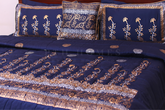Neeli Bahar - Block Printed